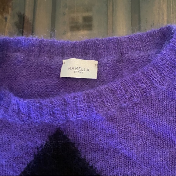 Marella Sport Wool Long Sweater and Neck Warmer Set - Picture 6 of 11